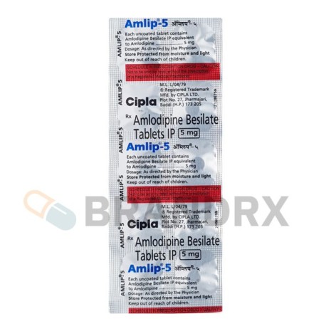 Amlip 5 mg Cipla