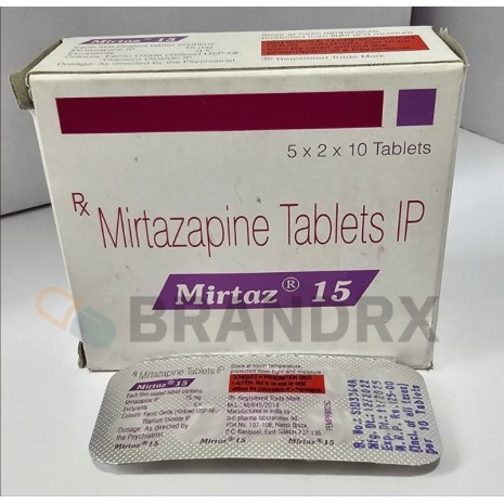 Mirtaz 15 mg Sun Pharmaceuticals Industries
