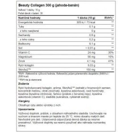 Weider Beauty Collagen strawberry-banana 300 g Weider