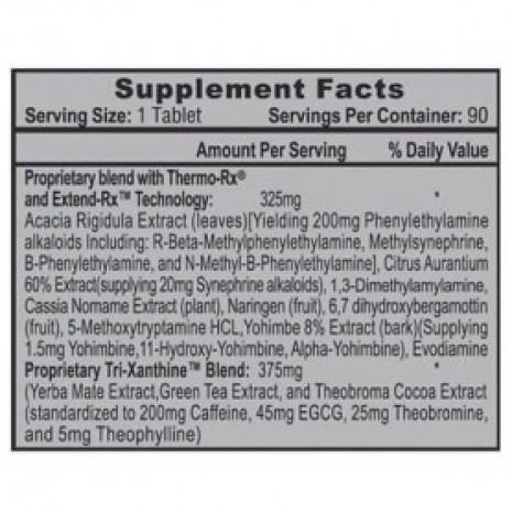 Lipodrene Hardcore Hi -Tech Pharmaceuticals Hi-Tech Pharmaceuticals