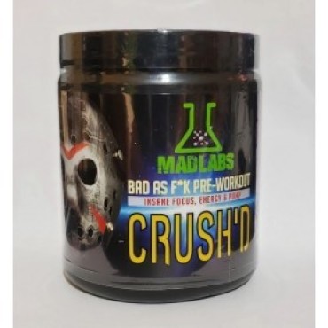 Mad Labs Pre-Workout Crush'd DMAA MADLABS