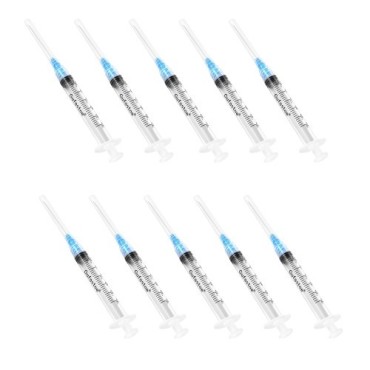 Syringes 3ml 1.5in 10 Piece cRowX Labs