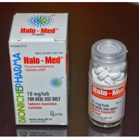 Halo-Med Bioniche Pharma (Halotestin) 60tabs (10mg/tab) Bioniche Pharmaceuticals